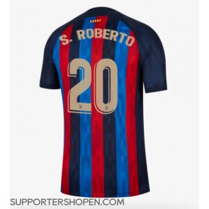 Barcelona Sergi Roberto #20 Hemma Matchtröja 2022-23 Kortärmad